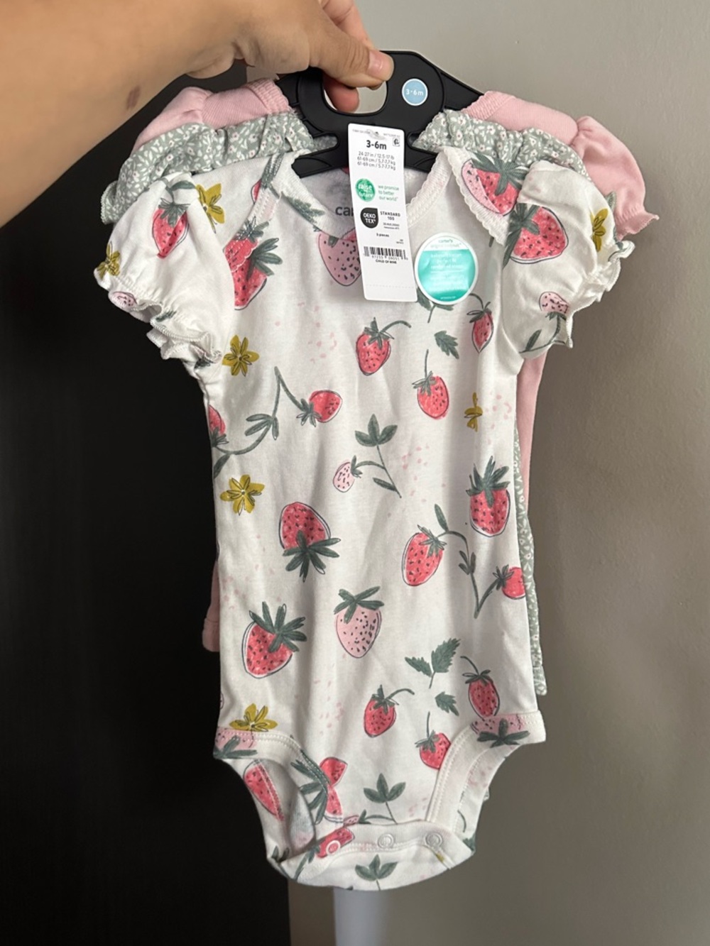 Carter’s 3-6 M Baby Girl Bodysuits